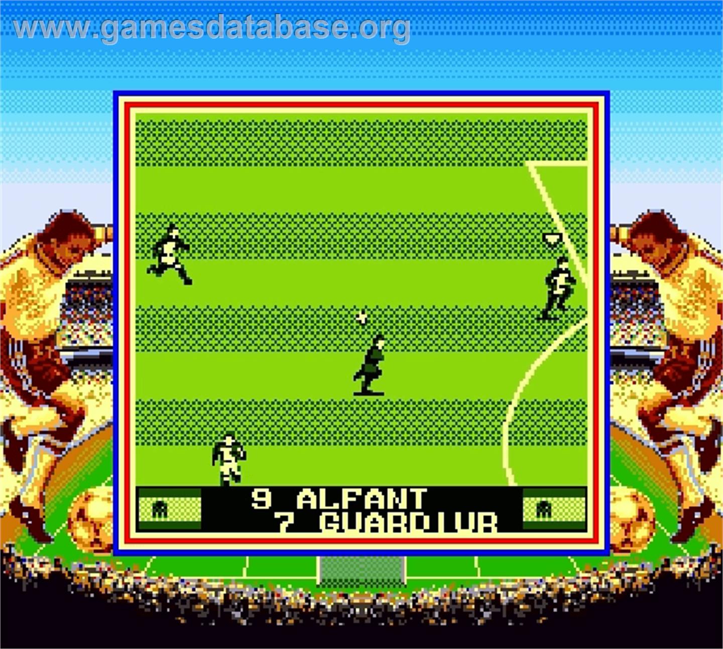 International Superstar Soccer - Nintendo Super Gameboy - Artwork - In Game