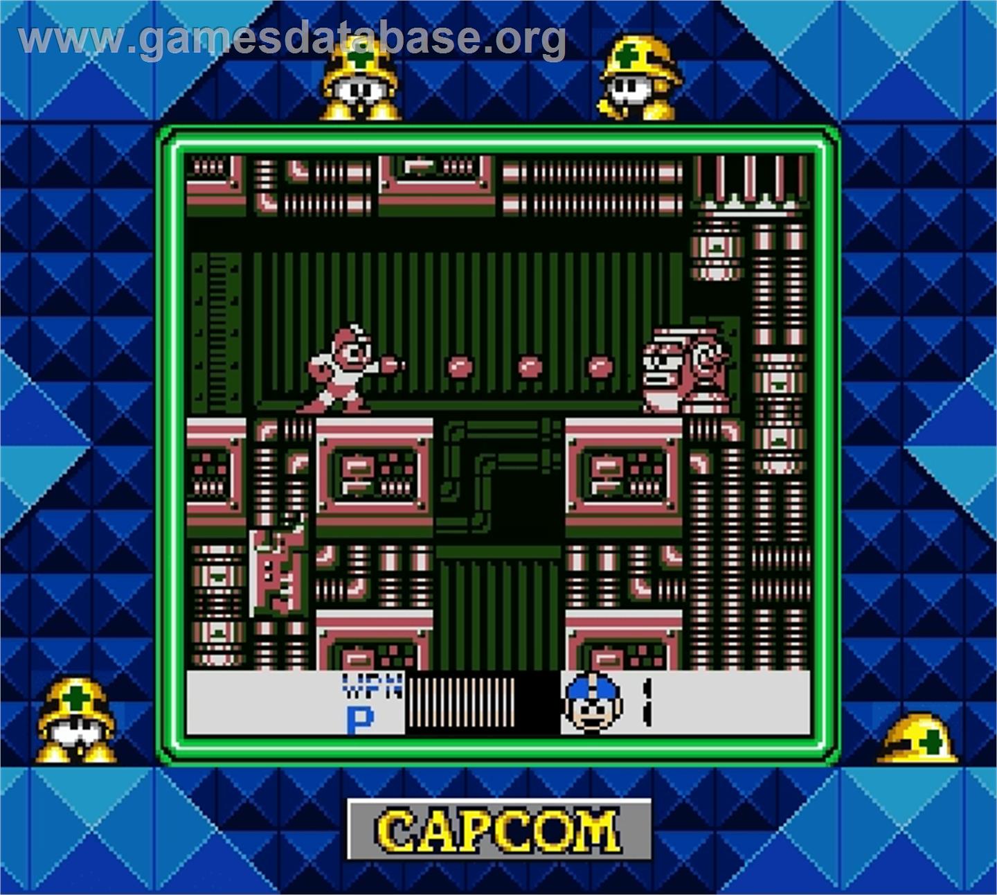Mega Man V - Nintendo Super Gameboy - Artwork - In Game