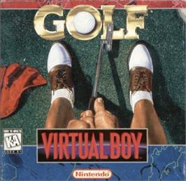 Box cover for Golf on the Nintendo Virtual Boy.