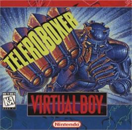 Box cover for Teleroboxer on the Nintendo Virtual Boy.