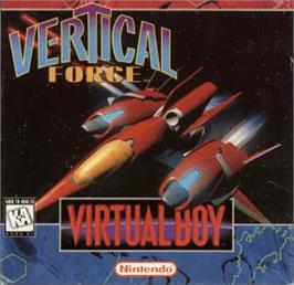 Box cover for Vertical Force on the Nintendo Virtual Boy.