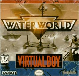Box cover for Waterworld on the Nintendo Virtual Boy.