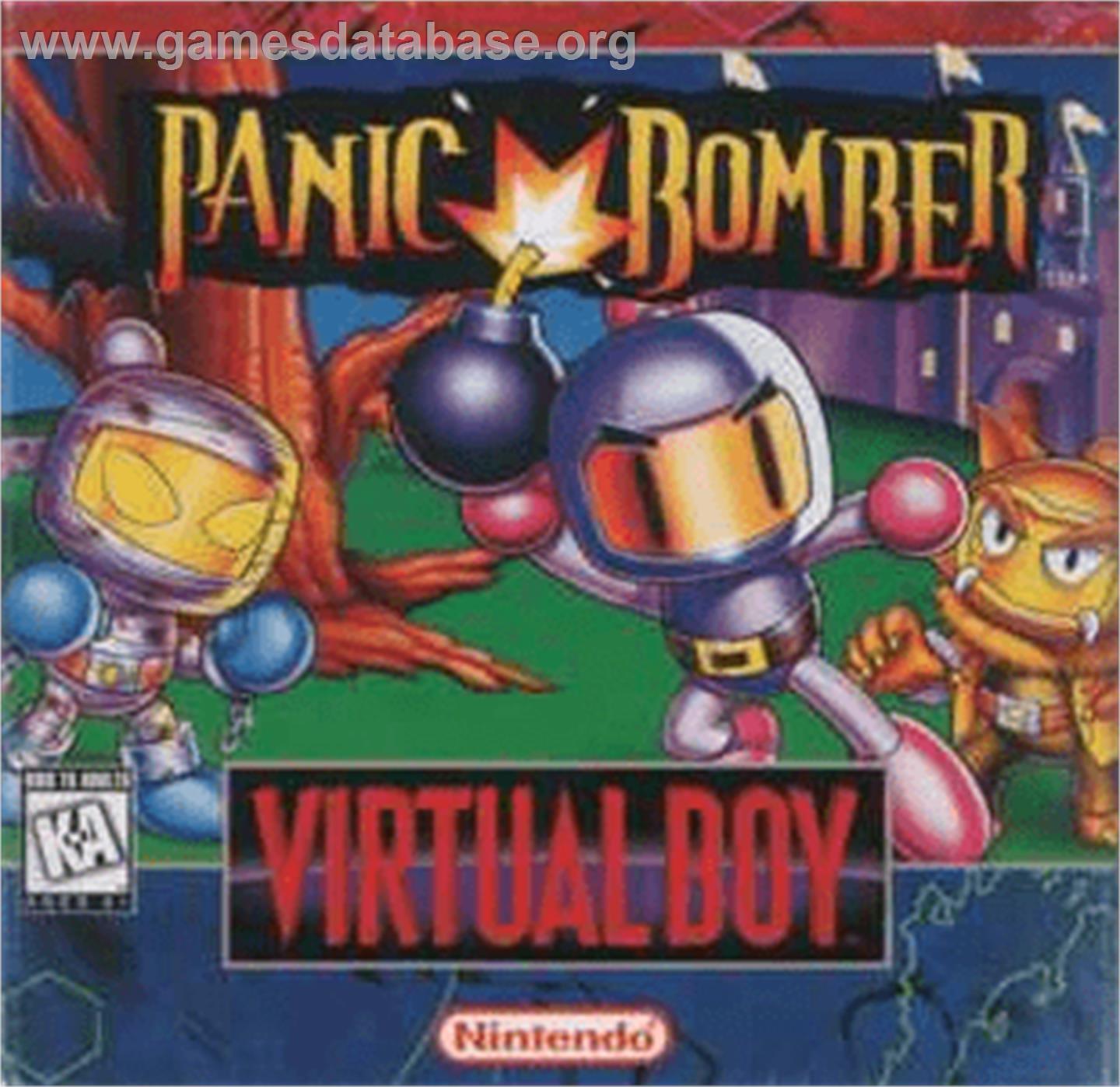 Panic Bomber - Nintendo Virtual Boy - Artwork - Box