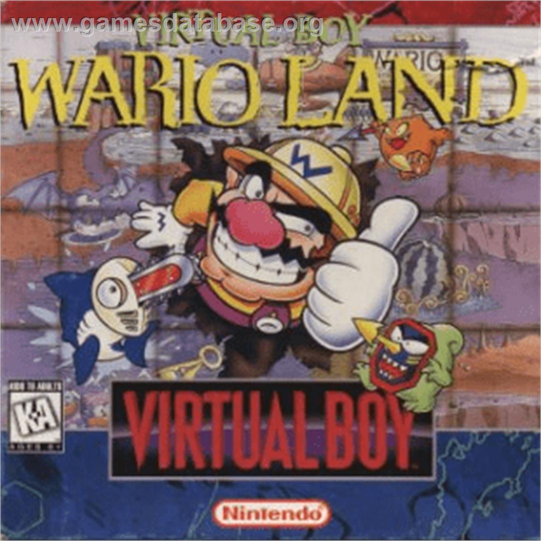 Virtual Boy Wario Land - Nintendo Virtual Boy - Artwork - Box