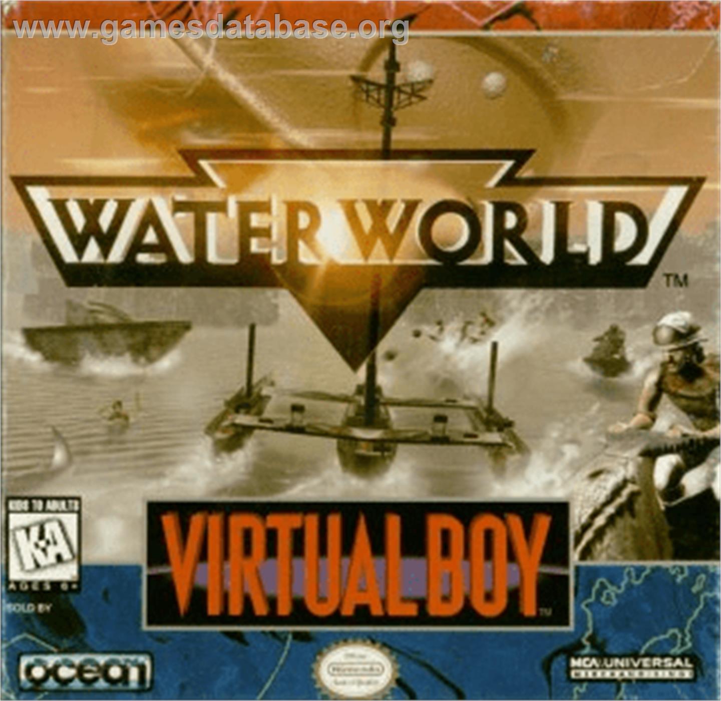Waterworld - Nintendo Virtual Boy - Artwork - Box