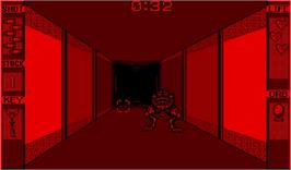 In game image of Insmouse no Yakata on the Nintendo Virtual Boy.