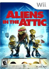 Box cover for Aliens in the Attic on the Nintendo Wii.