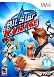 Box cover for All-Star Karate on the Nintendo Wii.