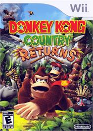 Box cover for Donkey Kong Country Returns on the Nintendo Wii.