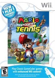 Box cover for Mario Power Tennis on the Nintendo Wii.