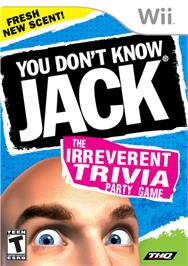 Box cover for You Don't Know Jack on the Nintendo Wii.