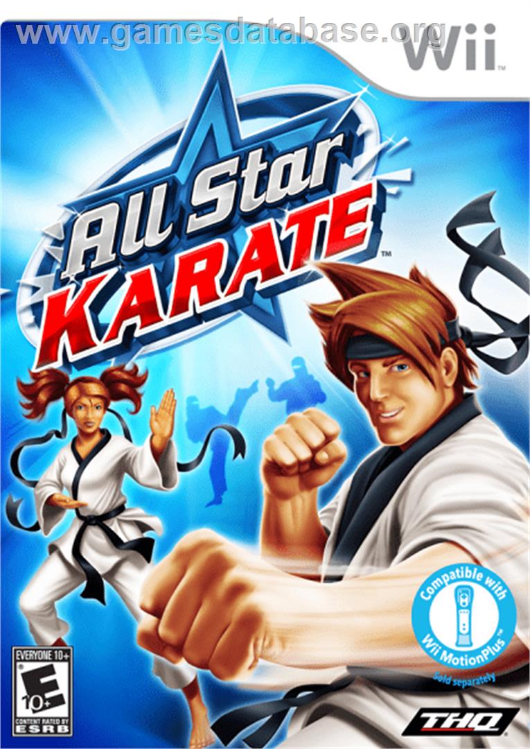 All-Star Karate - Nintendo Wii - Artwork - Box