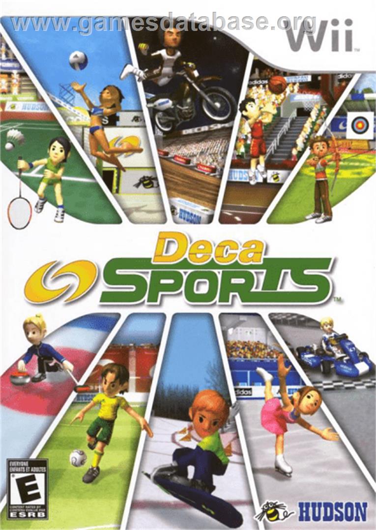 Deca Sports - Nintendo Wii - Artwork - Box