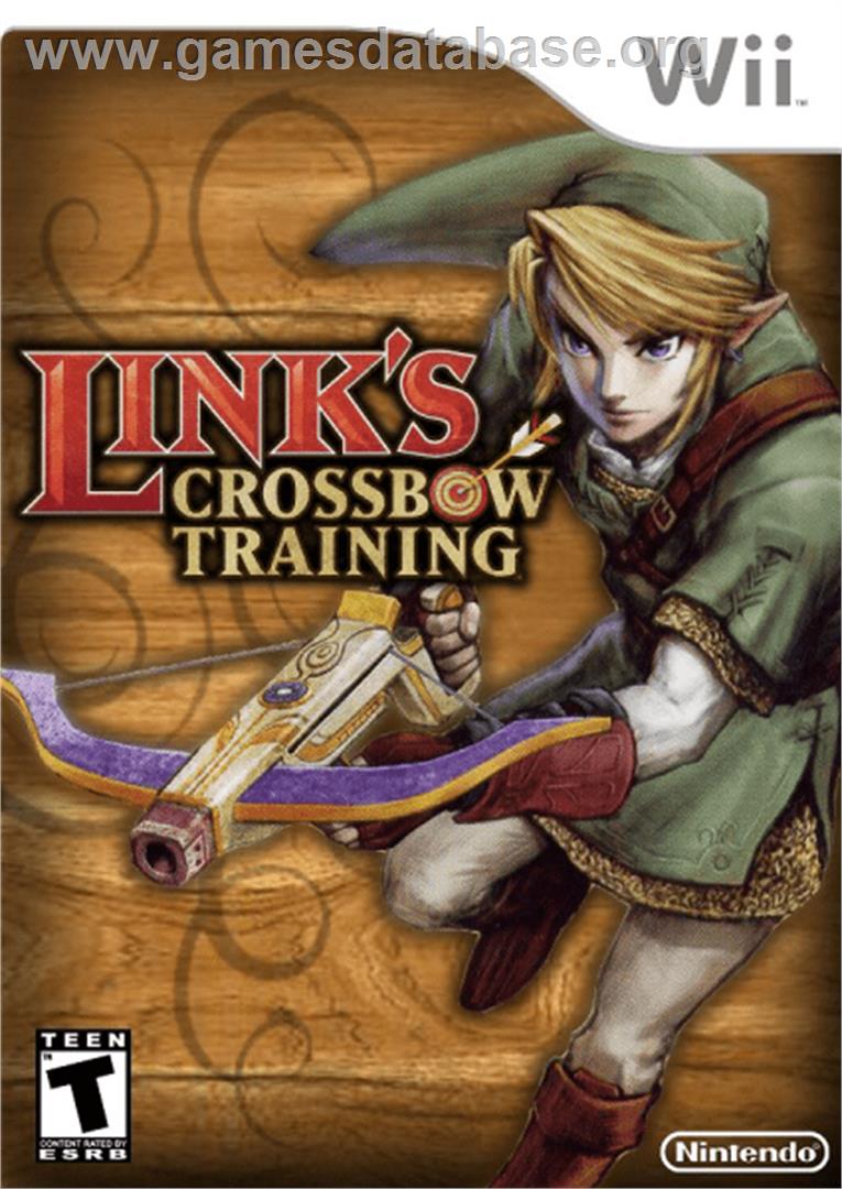 Link's Crossbow Training - Nintendo Wii - Artwork - Box