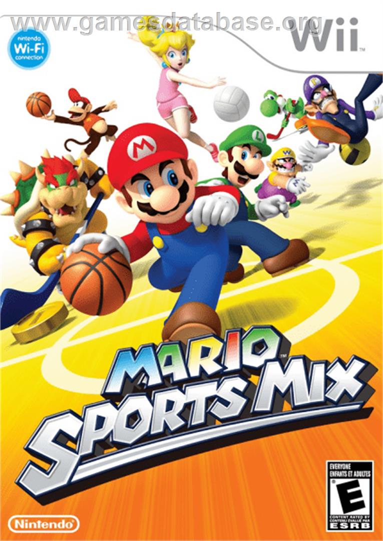 Mario Sports Mix - Nintendo Wii - Artwork - Box