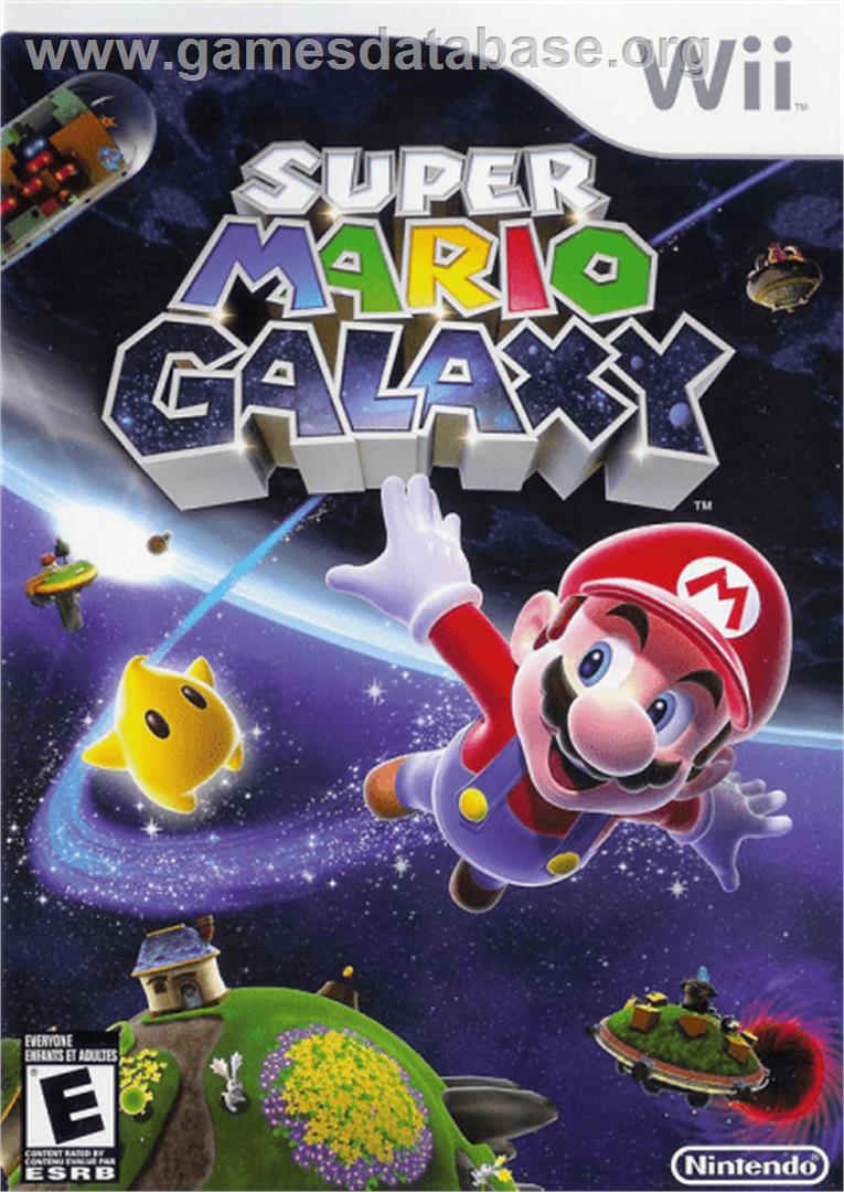 Super Mario Galaxy - Nintendo Wii - Artwork - Box
