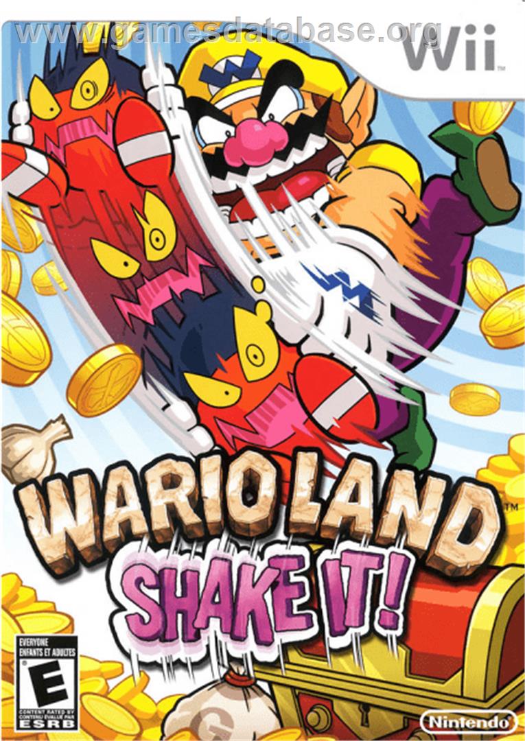 Wario Land  - Shake It - Nintendo Wii - Artwork - Box