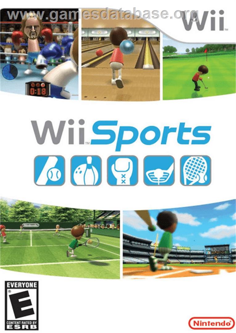 Wii Sports - Nintendo Wii - Artwork - Box