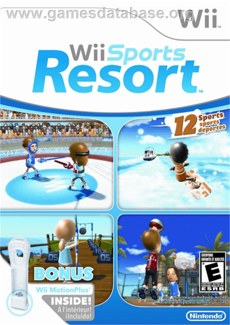 Wii Sports Resort - Nintendo Wii - Artwork - Box