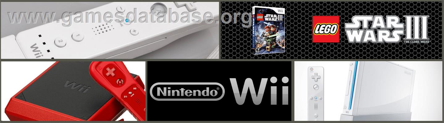 LEGO Star Wars III - The Clone Wars - Nintendo Wii - Artwork - Marquee