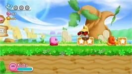 In game image of Kirby's Return To Dreamland on the Nintendo Wii.
