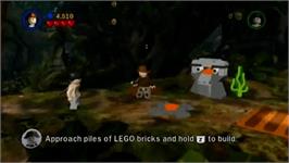 In game image of LEGO Indiana Jones on the Nintendo Wii.