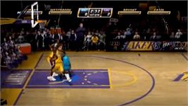 In game image of NBA Jam on the Nintendo Wii.