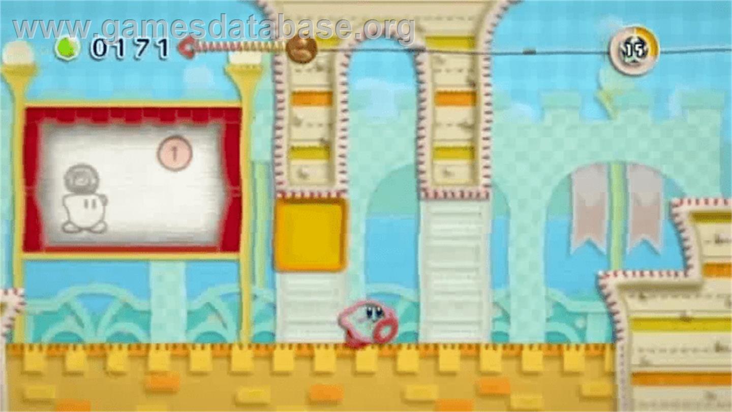 Kirby's Epic Yarn - Nintendo Wii - Artwork - In Game