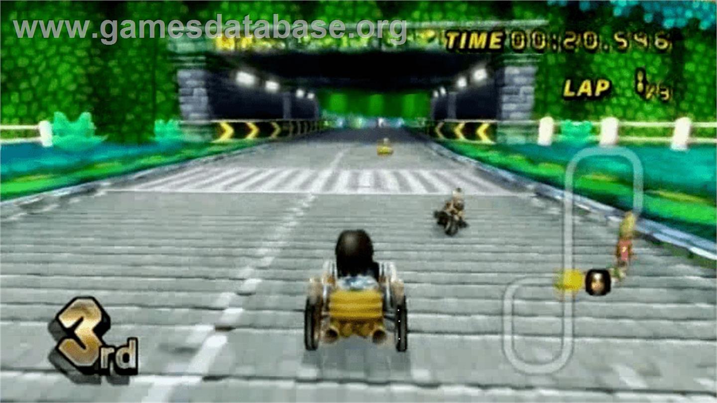 Mario Kart Black - Nintendo Wii - Artwork - In Game