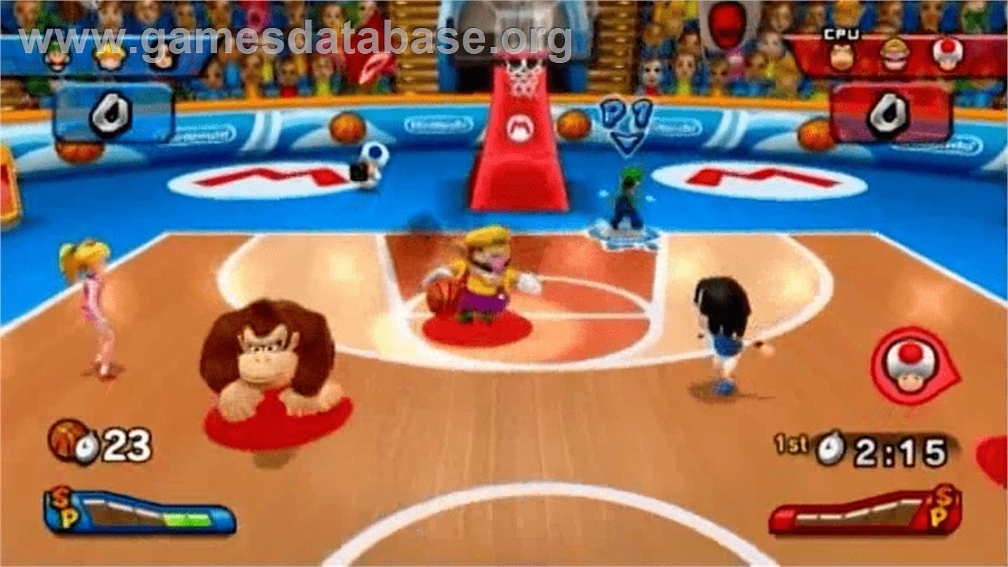 Mario Sports Mix - Nintendo Wii - Artwork - In Game