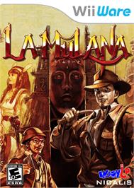 Box cover for La-Mulana on the Nintendo WiiWare.