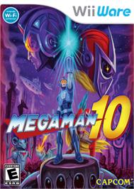 Box cover for Mega Man 10 on the Nintendo WiiWare.