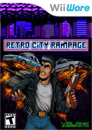 Box cover for Retro City Rampage on the Nintendo WiiWare.