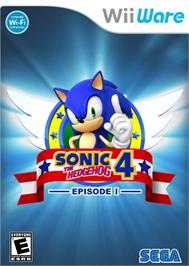 Box cover for Sonic the Hedgehog 4 - Episode I on the Nintendo WiiWare.