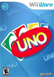 Box cover for UNO on the Nintendo WiiWare.