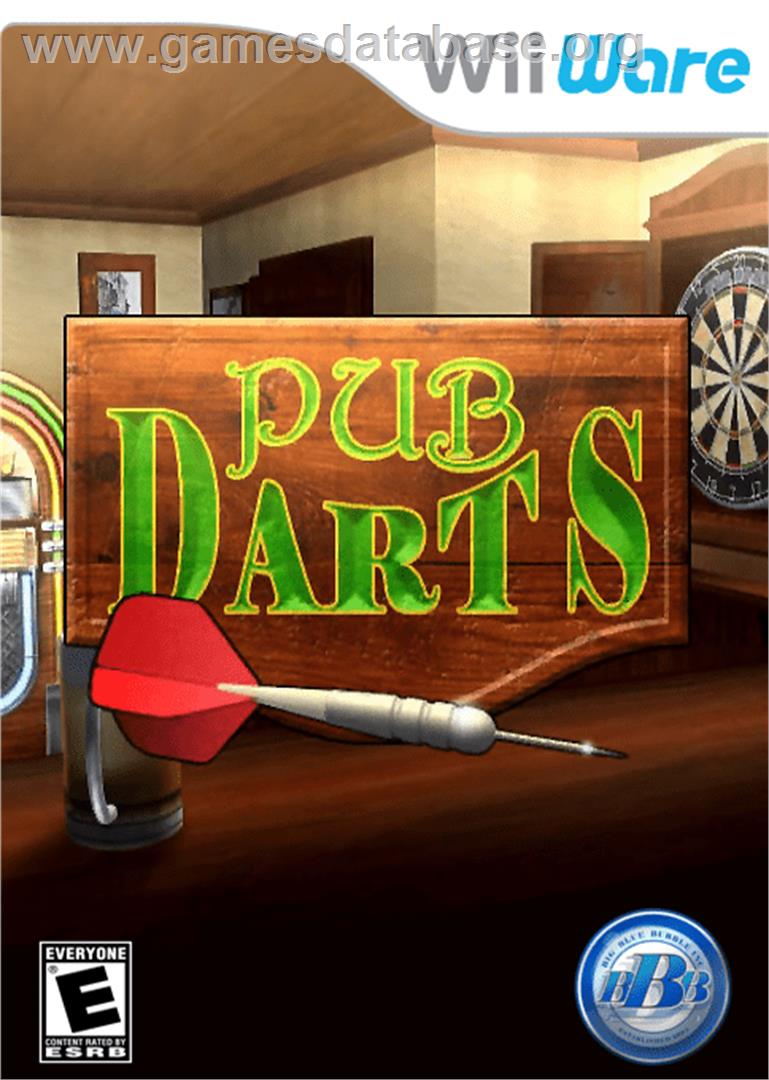 Pub Darts - Nintendo WiiWare - Artwork - Box