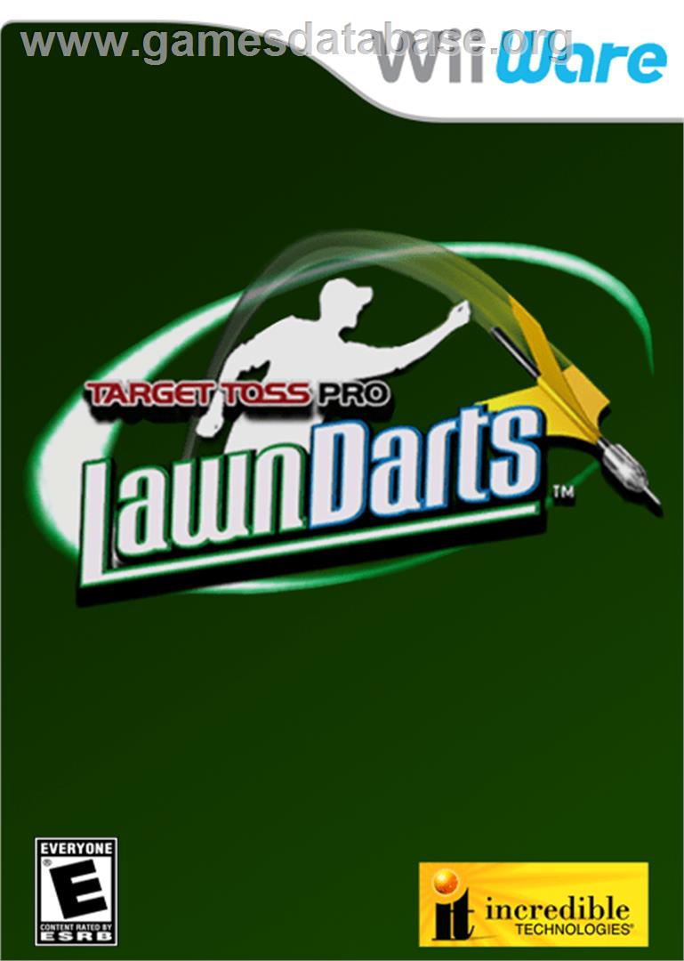 Target Toss Pro - Lawn Darts - Nintendo WiiWare - Artwork - Box