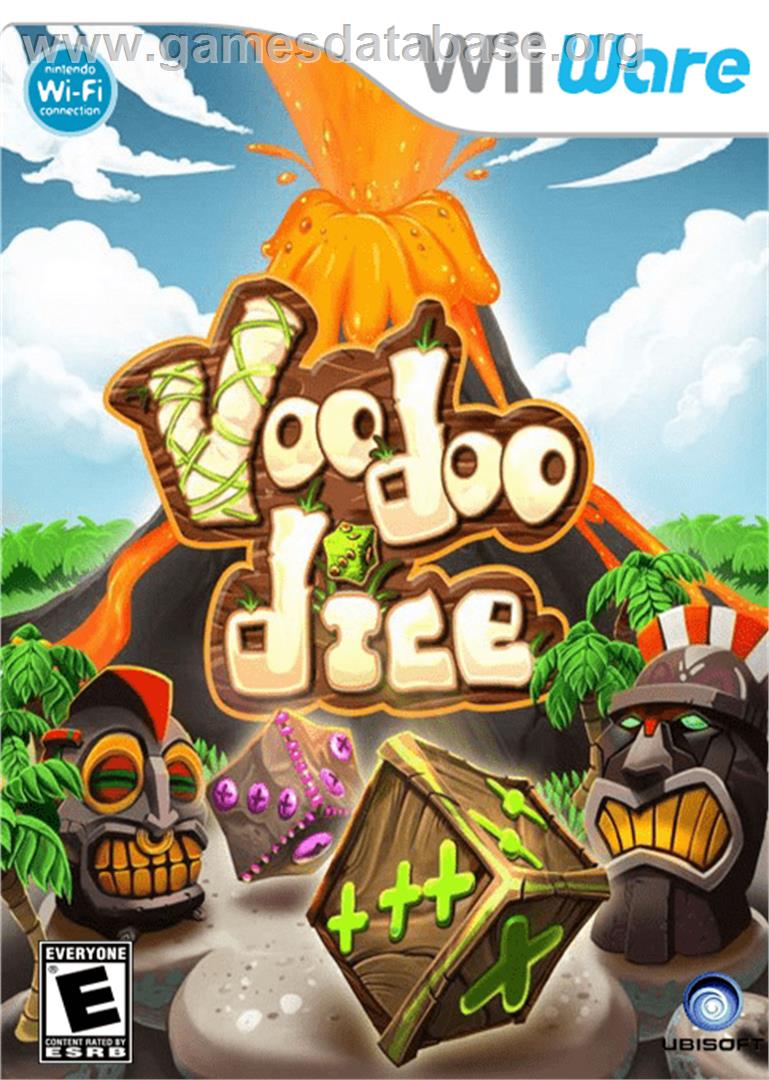 Voodoo Dice - Nintendo WiiWare - Artwork - Box