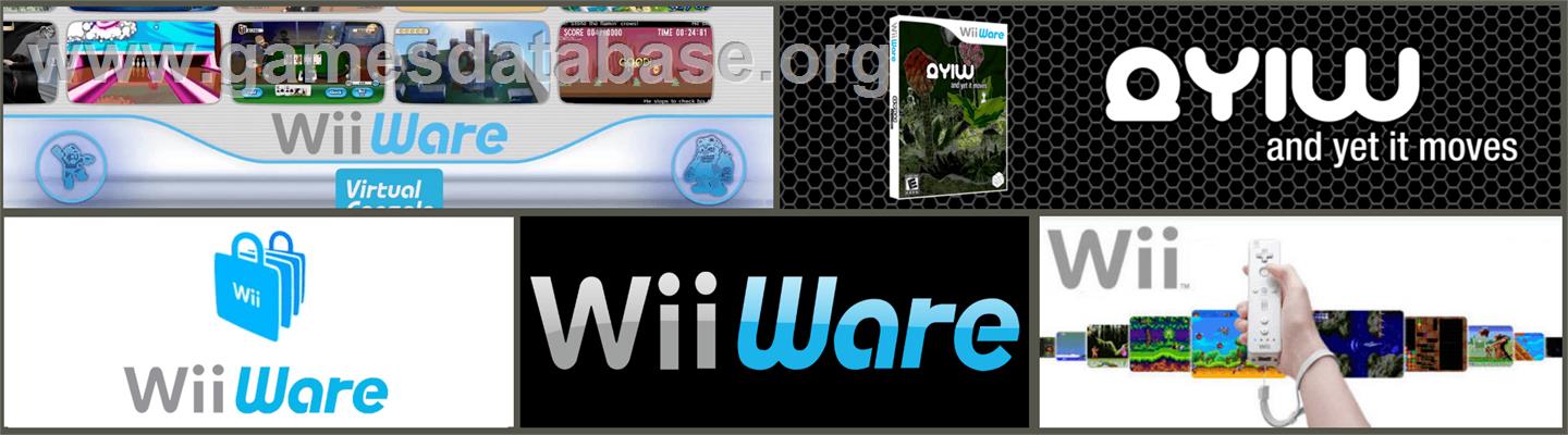 And Yet It Moves - Nintendo WiiWare - Artwork - Marquee