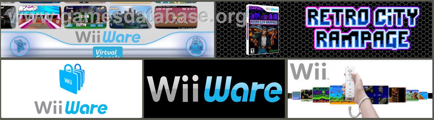 Retro City Rampage - Nintendo WiiWare - Artwork - Marquee
