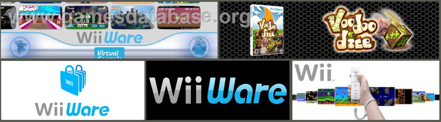 Voodoo Dice - Nintendo WiiWare - Artwork - Marquee