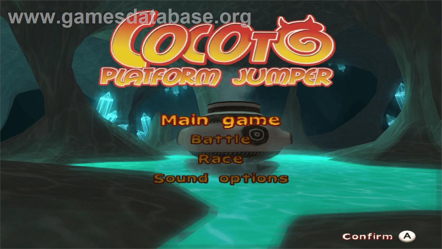 Cocoto Platform Jumper - Nintendo WiiWare - Artwork - Title Screen