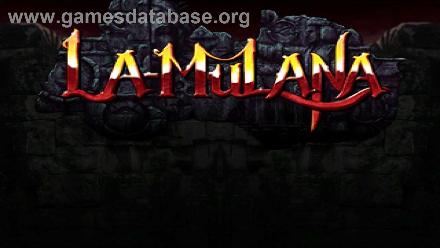 La-Mulana - Nintendo WiiWare - Artwork - Title Screen