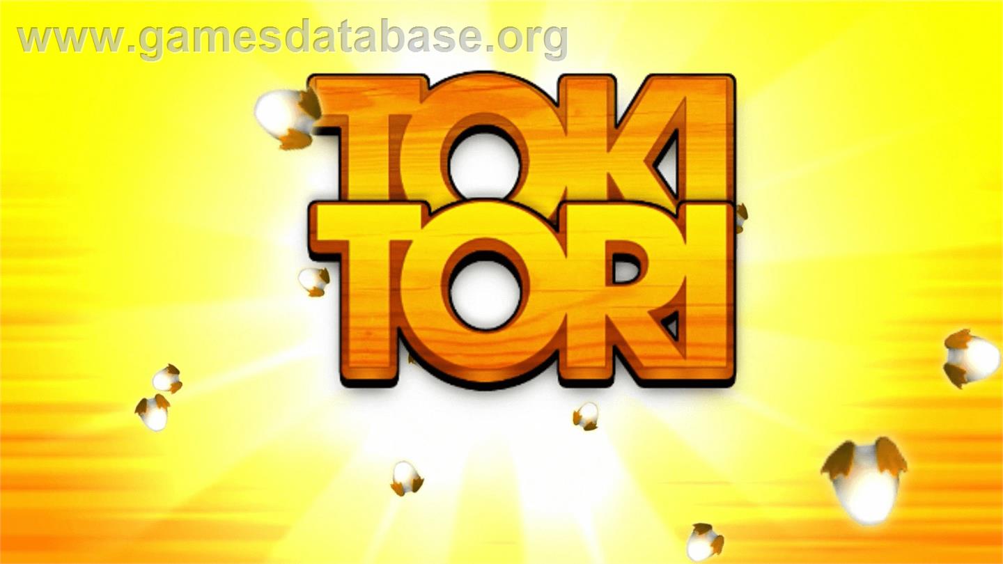 Toki Tori - Nintendo WiiWare - Artwork - Title Screen