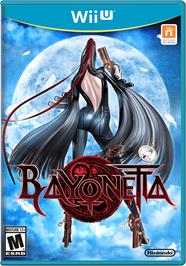 Box cover for Bayonetta on the Nintendo Wii U.