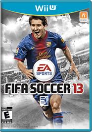 Box cover for FIFA Soccer 13 on the Nintendo Wii U.