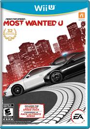 Box cover for Need for Speed - Most Wanted U on the Nintendo Wii U.