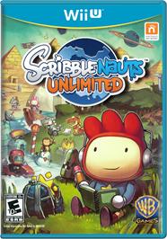 Box cover for Scribblenauts Unlimited on the Nintendo Wii U.