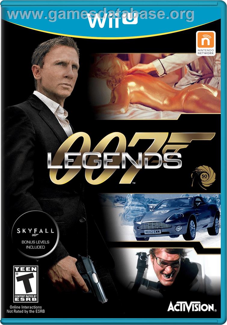 007 Legends - Nintendo Wii U - Artwork - Box