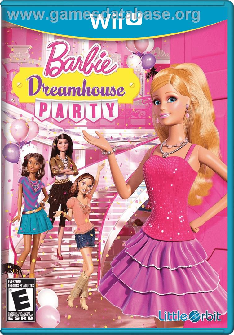 Barbie Dreamhouse Party - Nintendo Wii U - Artwork - Box